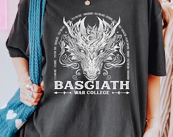 Comfort Colors Basgiath War College Dragon Rider Shirt