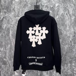 【本日限定価格！】GOTHIC CROSS HOODIE ZIP UP Gothic Back Cross Zip-Up Hoodie - THEOUTSIDESIDE