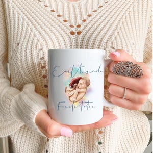 Earthside Facilitator Mug,Doula Thank You Gift,New Mom Postpartum,Student Midwife Gift,Placenta Mug,Placenta Art,Midwife Gift,Homebirth Mama