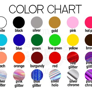 Puede incluir: Una carta de colores con una variedad de tonos, incluyendo blanco, negro, plata, oro, rosa y rosa intenso. Otros colores son aguamarina, azul, verde, verde lima, amarillo, marr&oacute;n, melocot&oacute;n, naranja, burdeos y rojo. Tambi&eacute;n se muestran opciones de purpurina y cromo.