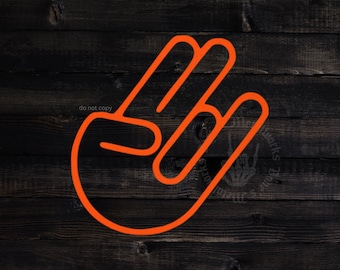 Shocker Hand Truck Decal: Funny Off-Road Humor Vinyl