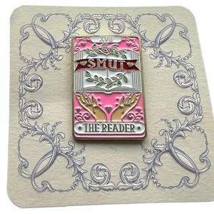 Book Themed Pins