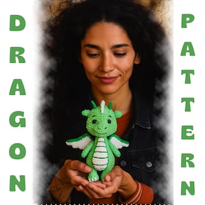Amigurumi Dragon Crochet Pattern: Easy Beginner DIY (PDF Download