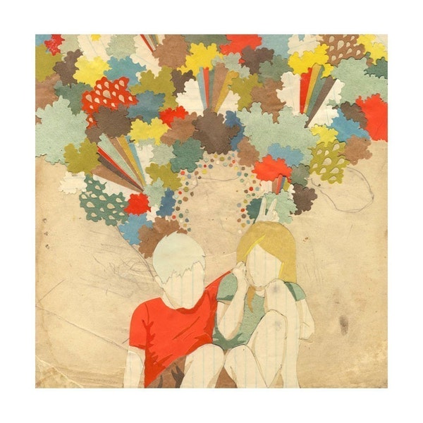 Home Life In Faraway Lands - Giclee Art Print