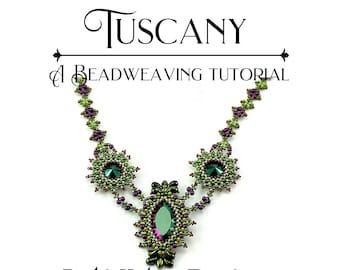 Tuscany Necklace Beading Tutorial - PDF Download