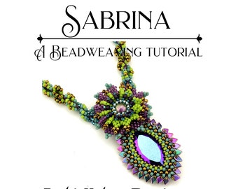 Sabrina Necklace Beading Tutorial - PDF Download