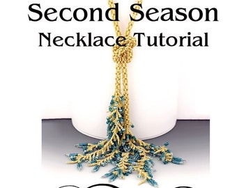 Second Season Beaded Necklace Tutorial - PDF Download