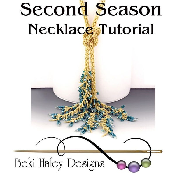 Second Season Beaded Necklace Tutorial - PDF Download