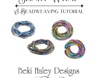 Slinky Wrap Bracelet Beading Tutorial - PDF Download