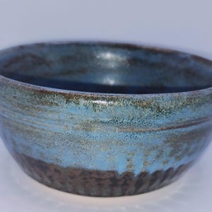 Small Blue Ceramic Bowl