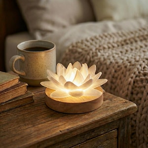 Lámpara de loto hecha a mano: ¡docenas de opciones disponibles!