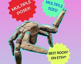 ¡Múltiples poses! Figura de Rocky pintada a mano del Proyecto Hail Mary.