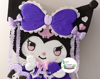 KURoMi piñata for birthday party. Kitty piñata for birthday party