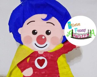 Clown piñata, for a birthday party, first birthday, 1 year old
