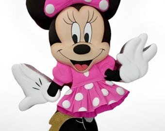 Minnie Mouse piñata for birthday party, 1 year, 3 years