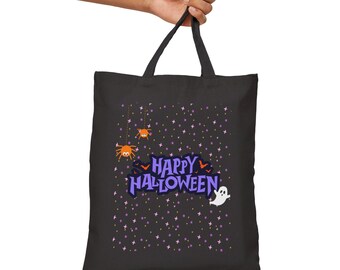 Happy Halloween Canvas Tote Bag