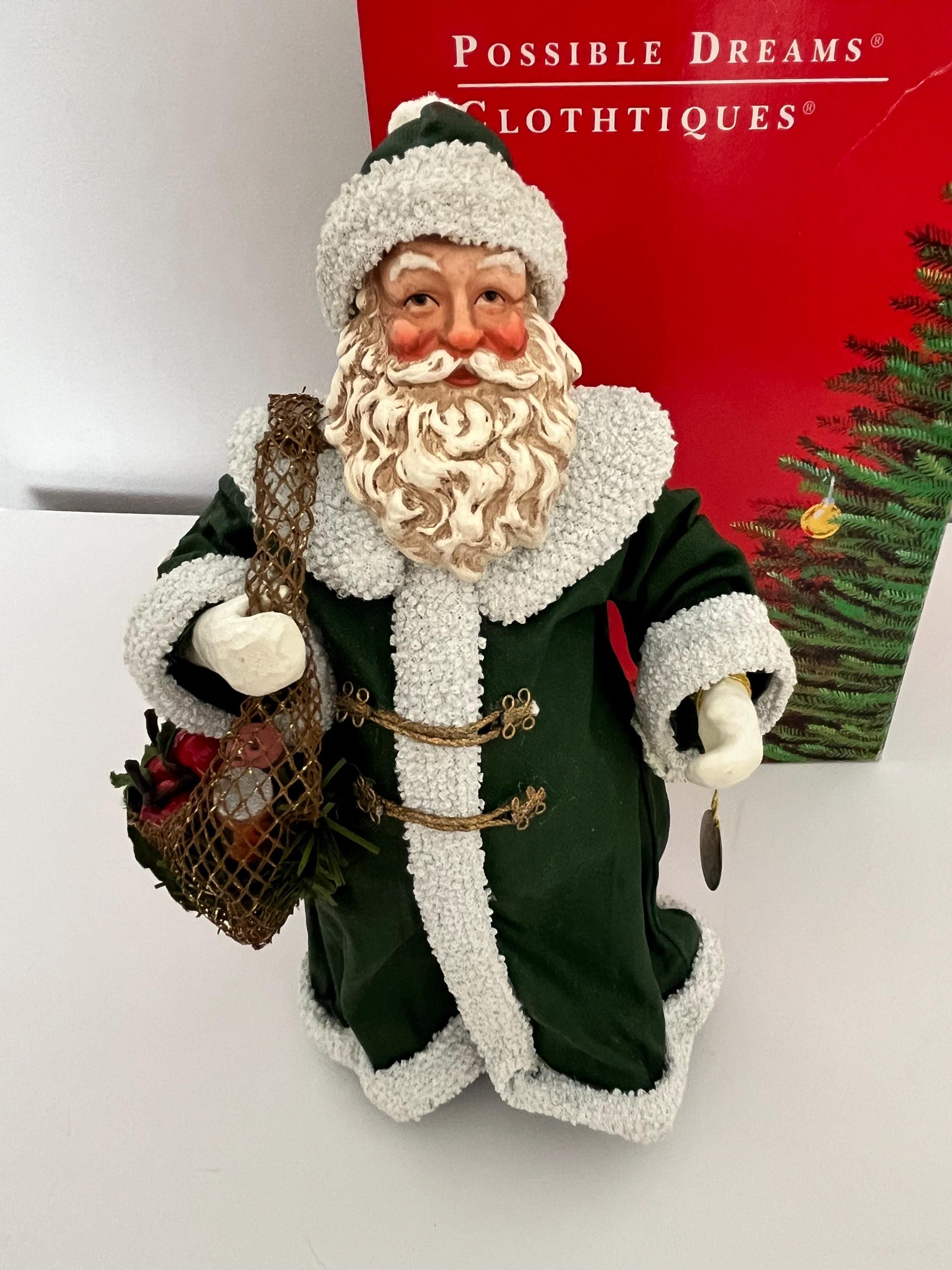 Possible Dreams Clothtique Santa - Etsy