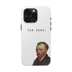 Van Gogh Design iPhone 16 15 14 13 12 Pro Tough Case, Samsung Galaxy S21 S22 S23 S24, Handyhülle