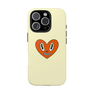 Retro Phone Case For iPhone 16 15 14 13 12 11 and S21 S22 S23 S24, aesthetic phone case, 90s phone case , cute phone case, heart phone case