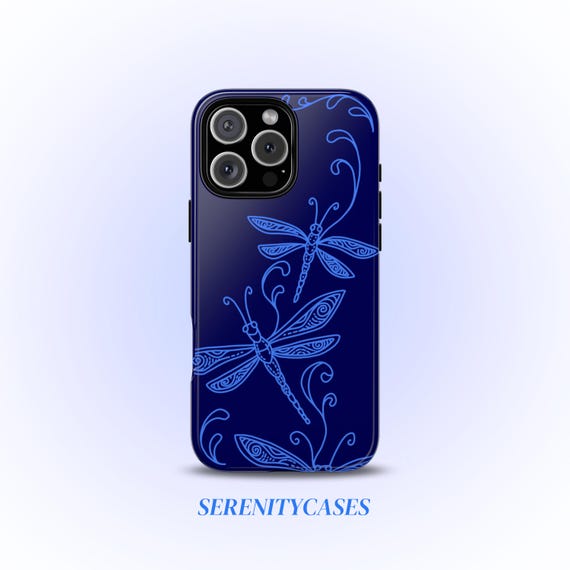 lily flower phone case Blue Lily Printed Phone Case | iPhone Accessories