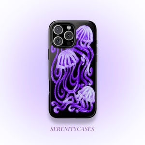 on a tough phone case, available in a glossy or matte finish for iPhone and Samsung Galaxy models.
