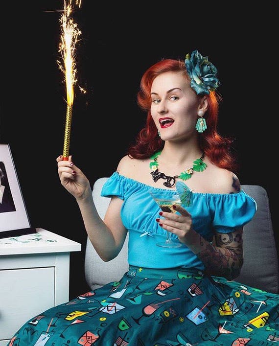 Rockabilly Rose Pinup Hair Flower Deluxe Rose Hair Flower Etsy