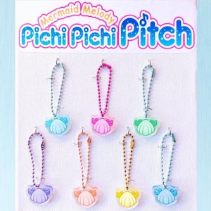 Mermaid Melody Pichi Pichi Pitch – Acrylic Phone Charms/Keychains