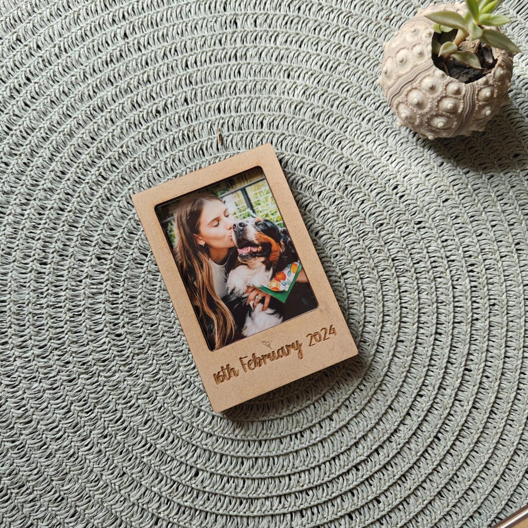 Personalized Instant Picture Frame | Magnetic Custom Mini Photo Frame ...