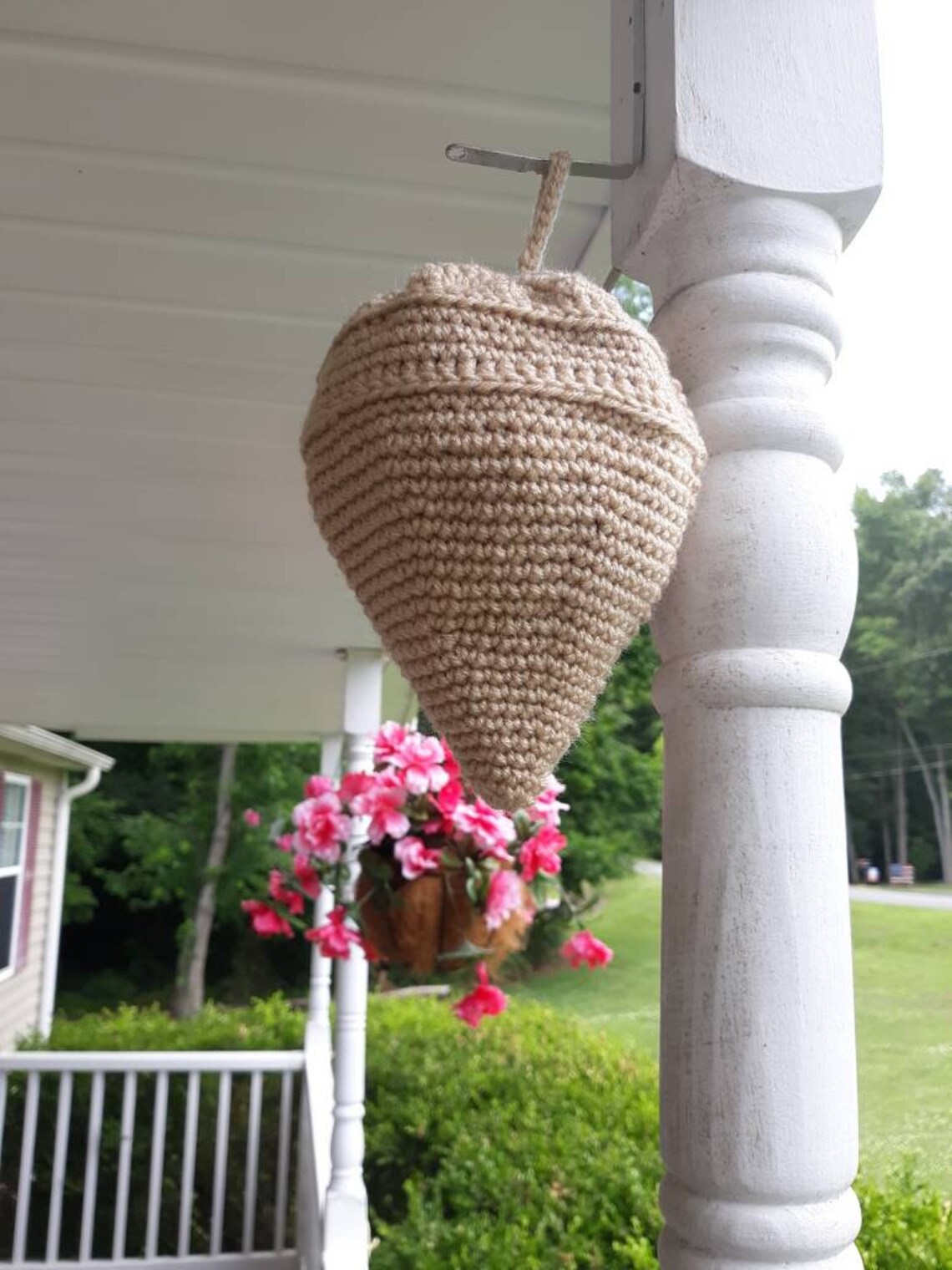 Nest Decoy. Handmade. Crochet. Choose Brown Gray Etsy