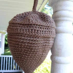 Wasp/hornet nest decoy.   Handmade. Crochet. Choose brown, gray or tan.
