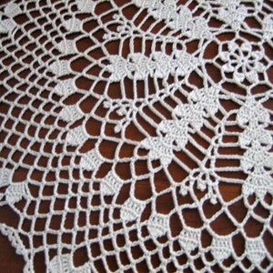 Classy, ecru , crochet doily, new image 3