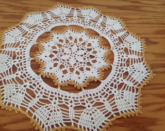 New Handmade Christmas Doily,  just in time for the Season