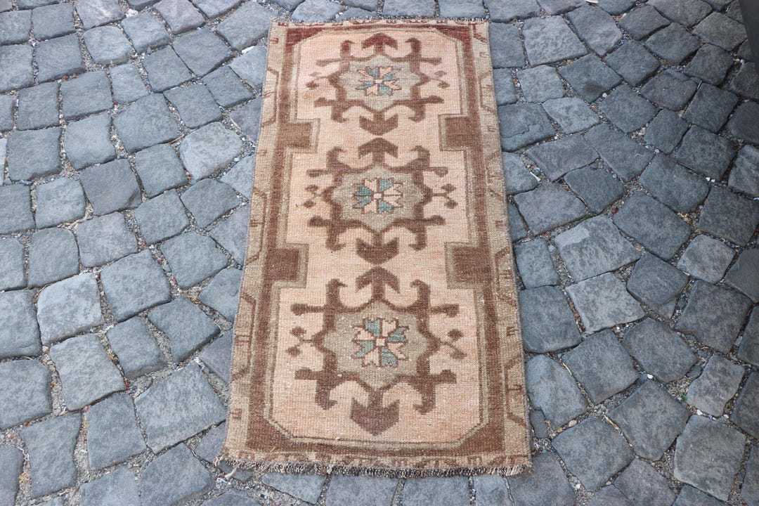 2x4 Small Rugs, Turkish Rug, Vintage Rug, Oushak Rug, Rugs for Entry, 1 ...