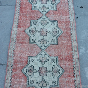 2x4 Small Rug, Turkish Rug, Vintage Rug, Anatolian Rug, Rugs For Entry, 2.3x4.5 ft Brown Rug, Handwoven Vintage Turkish Rug, Decorative Rug,