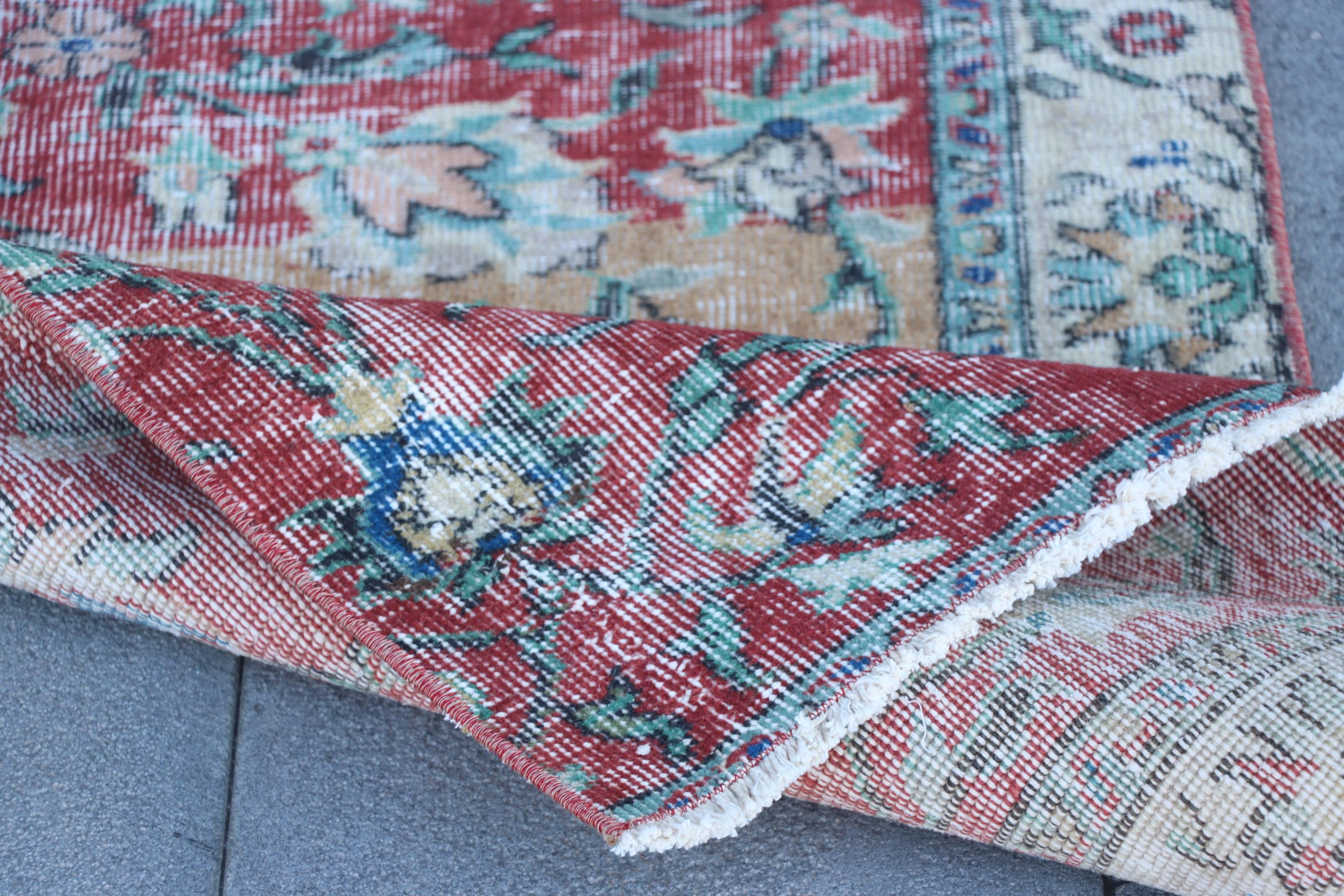 カラフルで華やかなトルコラグ ヴィンテージラグ Antiques&Crafts880