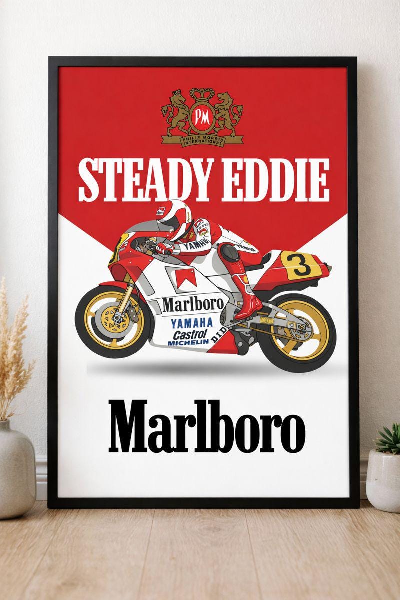 ヤマハ　マルボロ ラリーレーシングスーツ　サイズＬ オレンジとグレー Marlboro yamaha - Etsy 日本