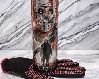 Gobelet à sublimation mince 20 oz Jason Voorhees