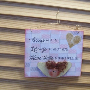 Angel Inspirational Saying hangup