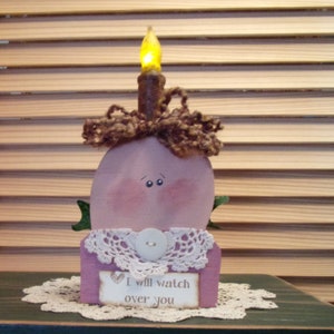Missy Angel with &quot;I will watch over you&quot; Sentiment