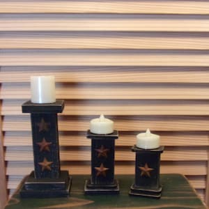 Primitive Candle Holder