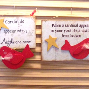 Inspirational Cardinal Signs