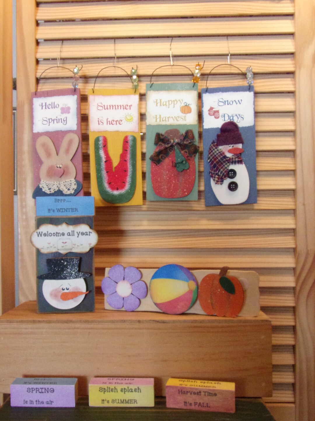 Are You Ready for Spring, Summer, Fall or Winter Plaques - Etsy UK