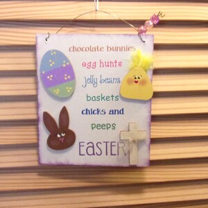 Easter Plaque