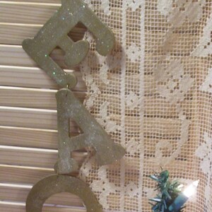 Christmas Holiday PEACE letters