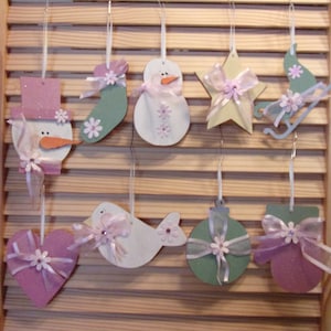 Shabby Chic French Country Ornaments