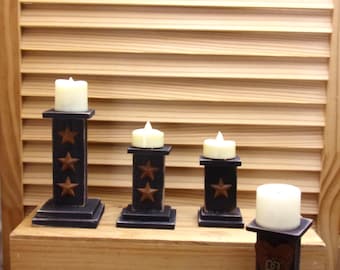 Primitive Candle Holder