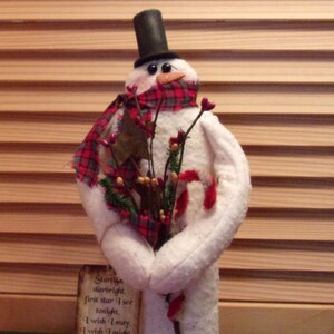 Snowman: Starlight, Star bright Sentiment