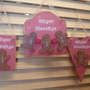 Ginger Blessings with Gingerbread