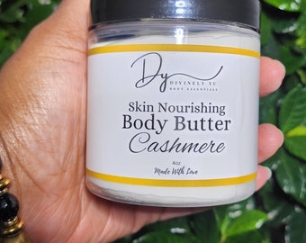 Moisturizing Skincare | Organic Whipped Body Butter | Hydrating Shea Butter for Soft & Glowing Skin | Natural Skin Care Handmade Body Butter