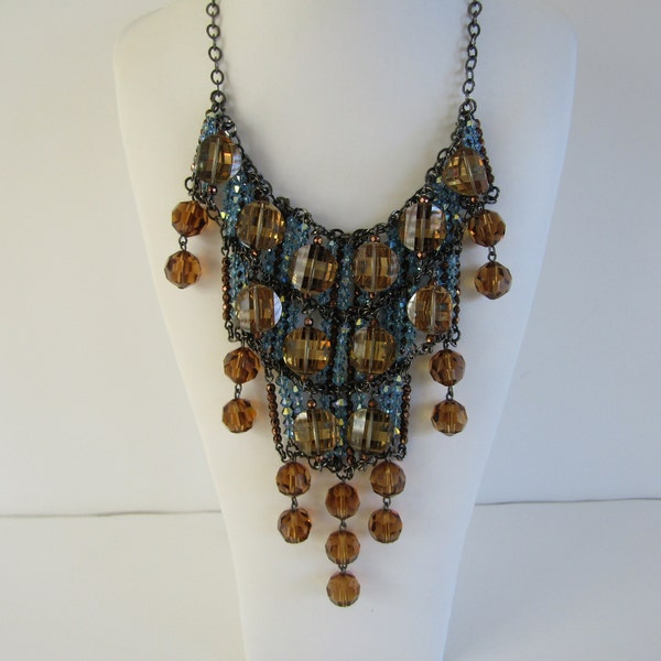 One of a Kind Crystal Statement Necklace